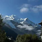 Appartement Le 41 Du Lyret - Type Pour Deux Avec Vue Sur Les Aiguilles Dans Centre Chamonix
