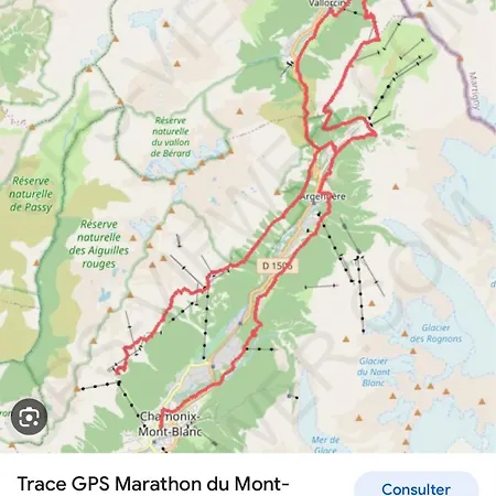Le 41 Du Lyret - Type Pour Deux Avec Vue Sur Les Aiguilles Dans Centre Appartement Chamonix