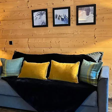 Appartement Le 41 Du Lyret - Type Pour Deux Avec Vue Sur Les Aiguilles Dans Centre Chamonix